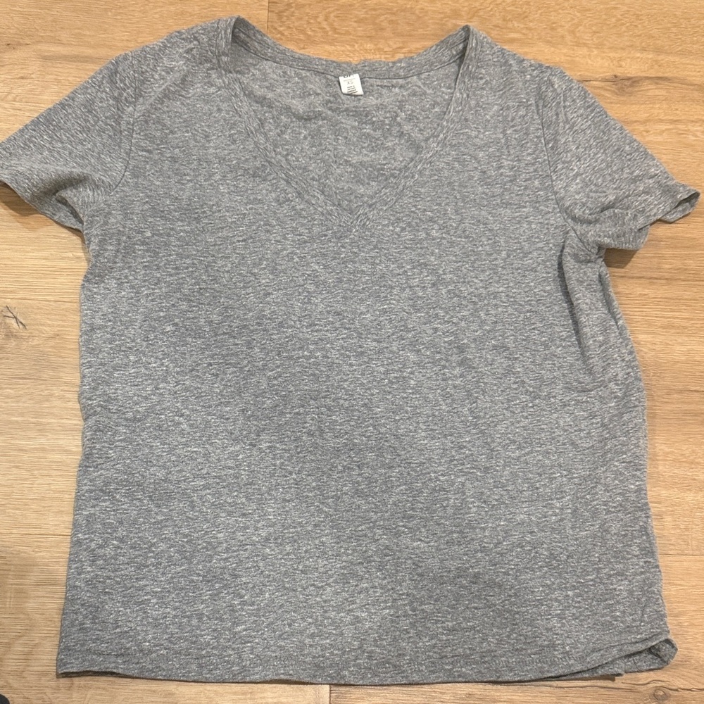 BP Heather Gray V-Neck Tee